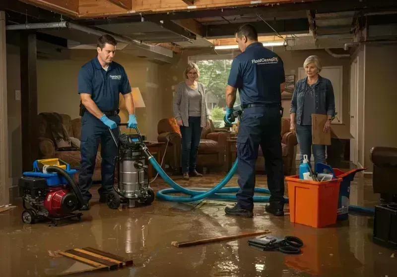 Basement Water Extraction and Removal Techniques process in Stanton, ND